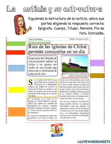 La noticia y su estructura