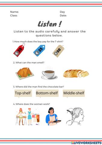 Listening Activity Form 4 (CD1 021)