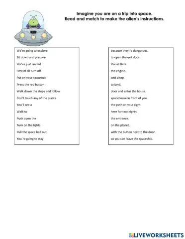 Following instructions