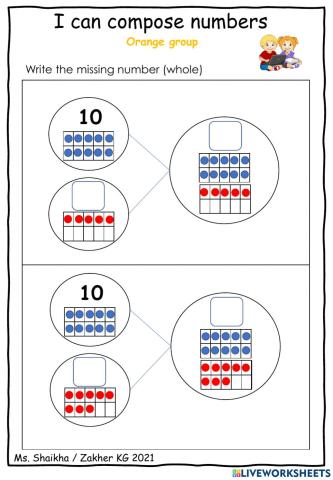 I can compose numbers