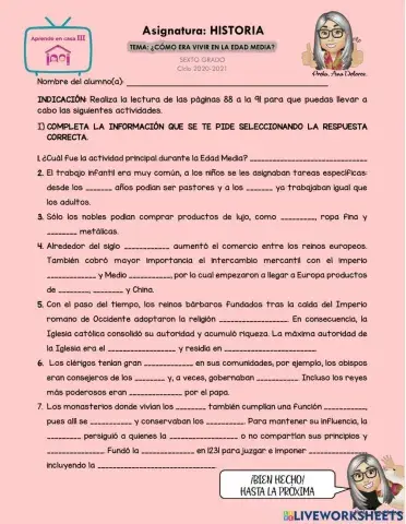 ¿Cómo era vivir en la Edad Media?