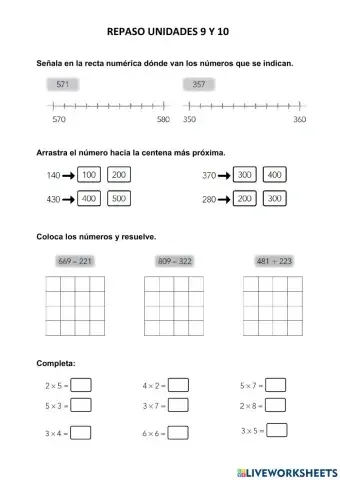 Repaso Unidades 9 y 10