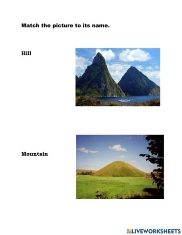 Mountains and Hills