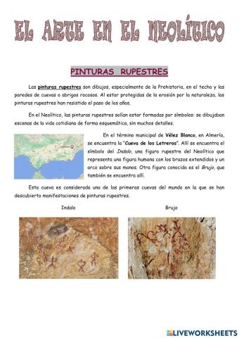 El arte en el Neolítico