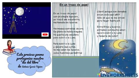 Poemas para el dia del libro