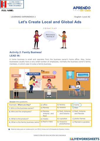 Let-s create Local and Global Ads