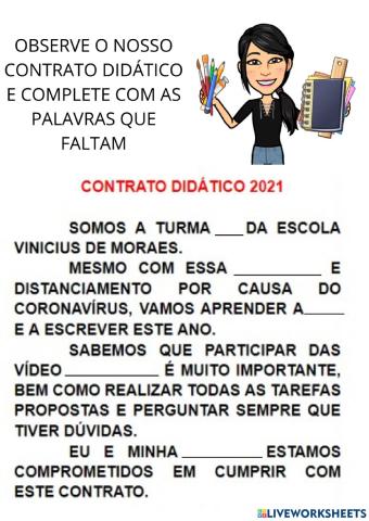 Contrato didático