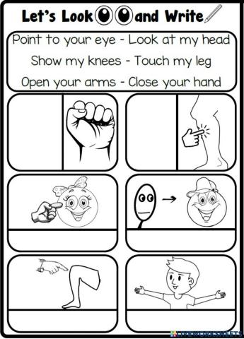 2.7. Body Parts - Commands