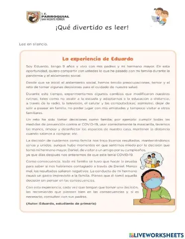 Ficha de comprensión