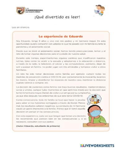 Ficha de comprensión