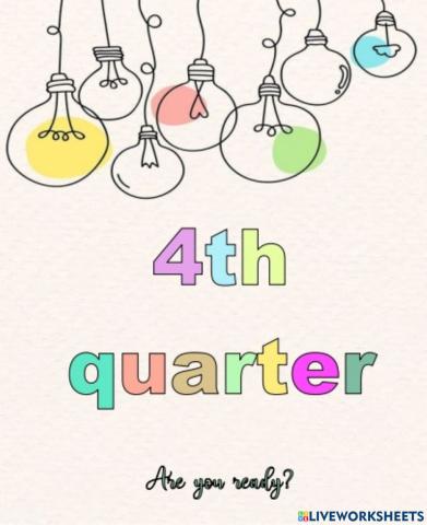 4th quarter