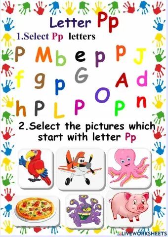 Letter Pp