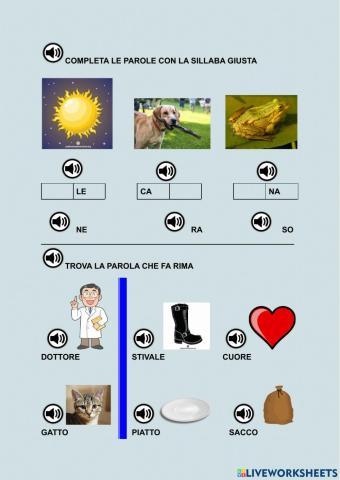 Giochiamo con le parole