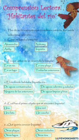 Comprensión Lectora