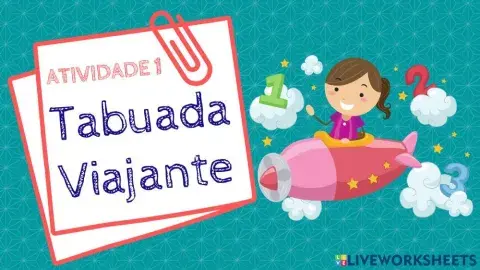 Tabuada Viajante - Atividade 1 (5º ano)