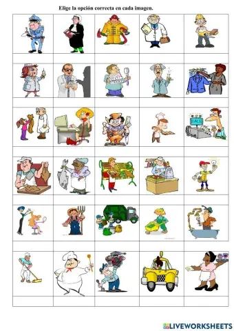 Jobs and occupations