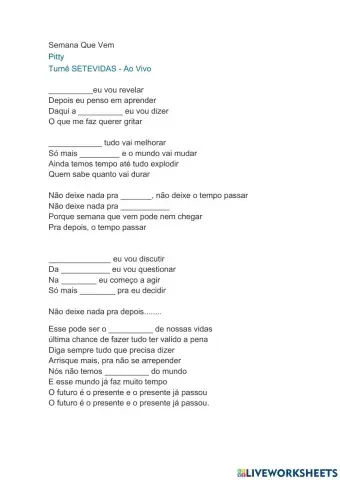 Adverbios tempo e semana