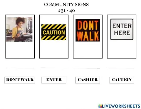 Signs around town - 31-40