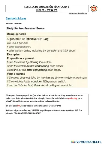 Symbols and Keys III