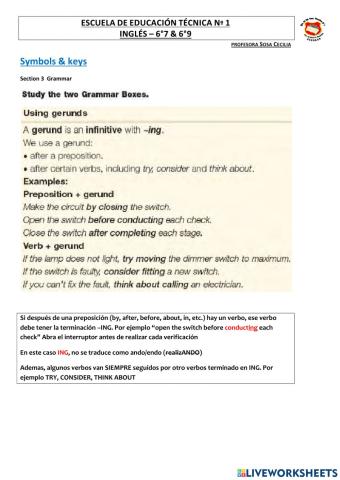 Symbols and Keys III