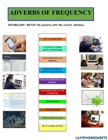 Adverbs of frequency