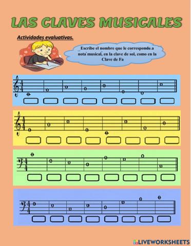 Las claves musicales