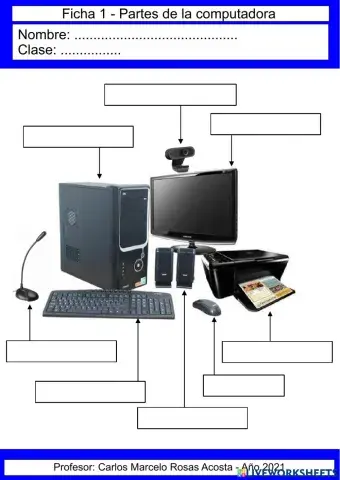 Partes de la computadora 1ero