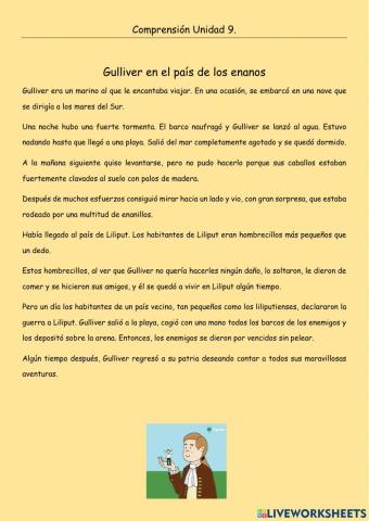 Comprensión lectora