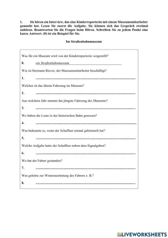 Im Straßenbahnmuseum