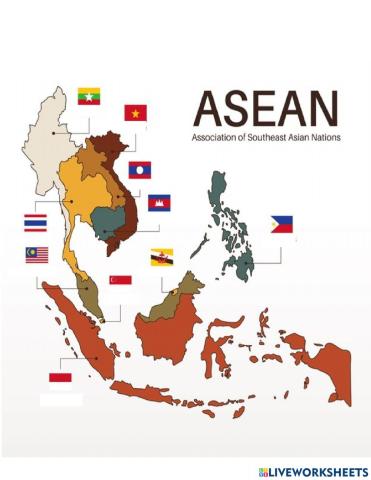 The countries of ASEAN