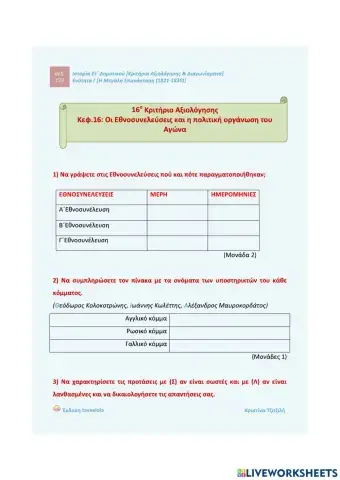 Εθνοσυμελευσεις