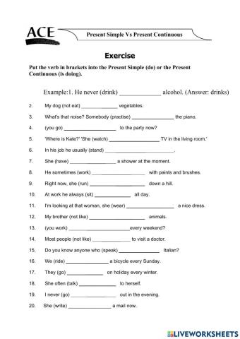 YL7 Lesson 1: Present Simple vs Continuous