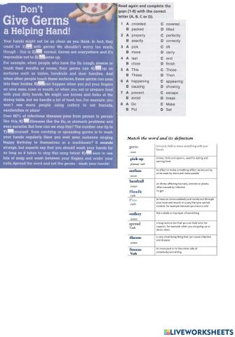 ON Screen B1 CLIL p100