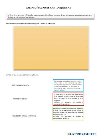 Proyecciones cartográficas