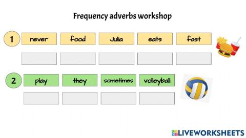 Frequency adverbs workshop