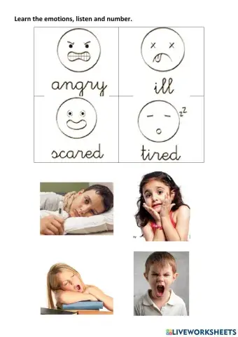 Feelings and emotions