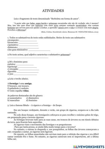 Substantivos-Adjetivos