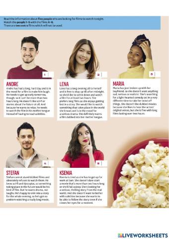 The best film choice