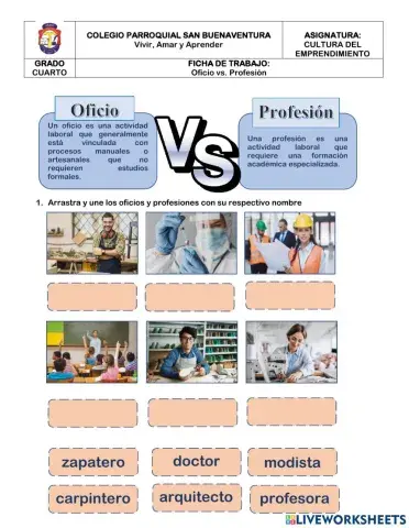 Oficios y profesiones
