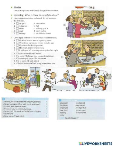 English for hotels