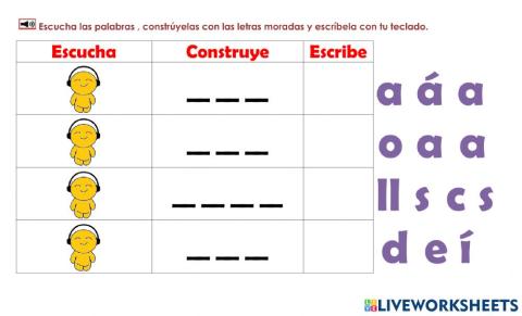 Escucha, construye, escribe 1: 1st grade