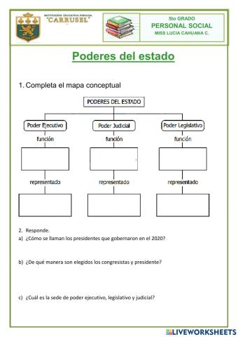 Poderes del estado