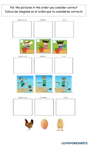 Beggining middle and end