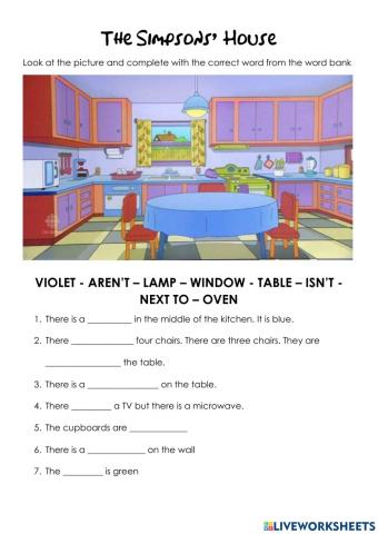 The Simpsons' kitchen