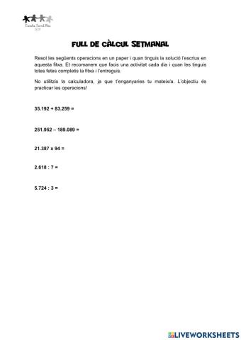 Full de càlcul 24-OM