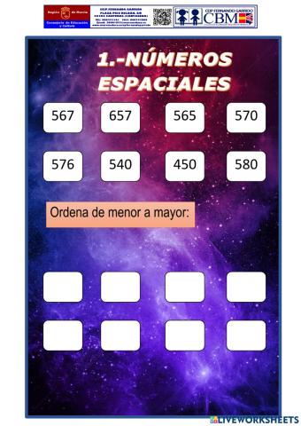 Ordenar de mayor a menor