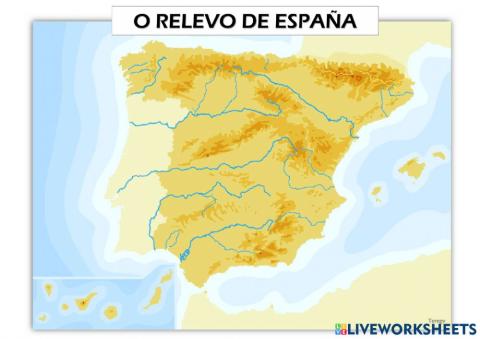 Relevo de España