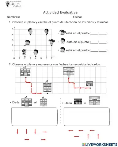 Ubicación y desplazamiento