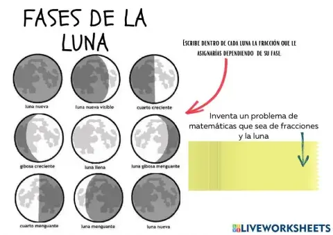 Luna y fracciones