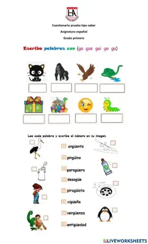 Evaluación de Español